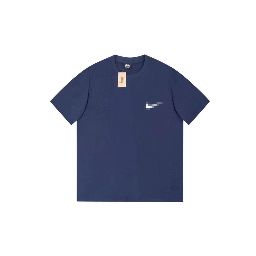 Stussy The Wide World Tribe T-Shirt Loose Casual T-Shirts Same for Men and Women