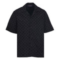 Louis Vuitton Mulberry Silk Short-Sleeve Shirt
