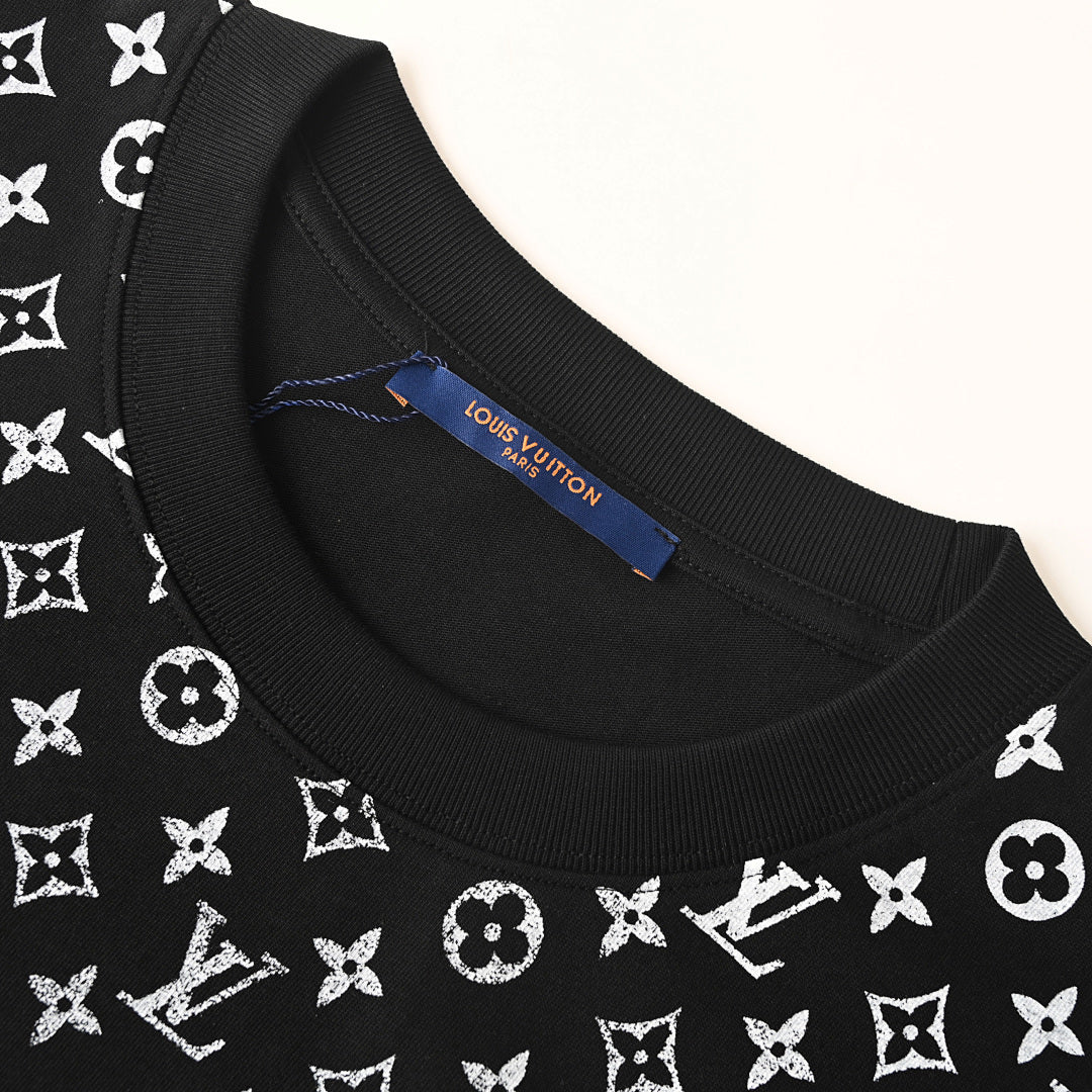 Louis Vuitton Monogram Gradient Print Short-Sleeve T-Shirt