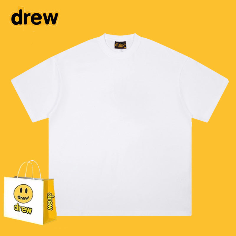 Drew T-shirts Short Sleeve Heavy Short Sleeve T-shirt Casual