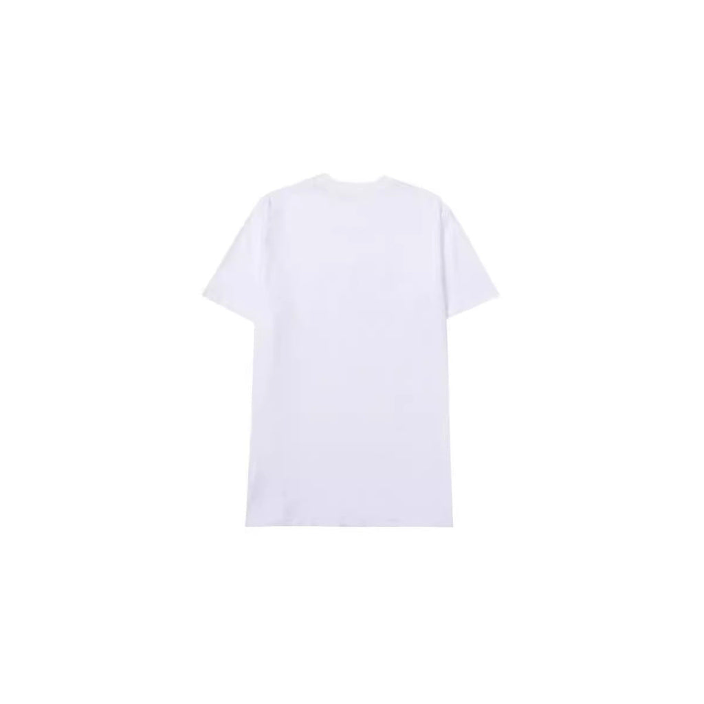 Chrome Heart T Shirts Croix Cross Color Leather Printed Short Sleeve T-Shirt